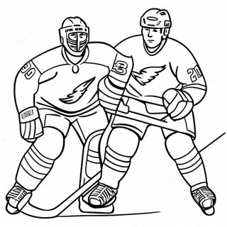 Page A Colorier De Hockey 301-242