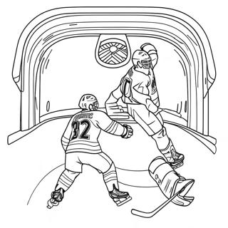 Page A Colorier De Hockey 301-244