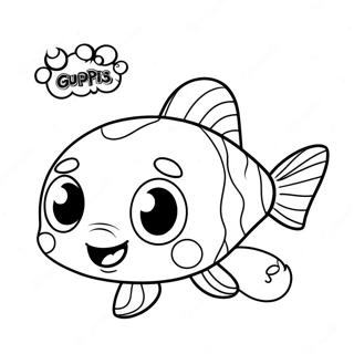 Bubble Guppies Zooli Pages À Colorier