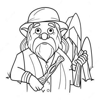 Page A Colorier Le Hobbit 30238-27188