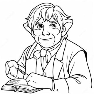 Page A Colorier De Laventure De Bilbo Baggins 30239-27189