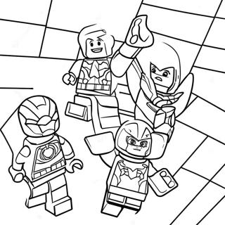 Page A Colorier Lego Avengers 3028-2452