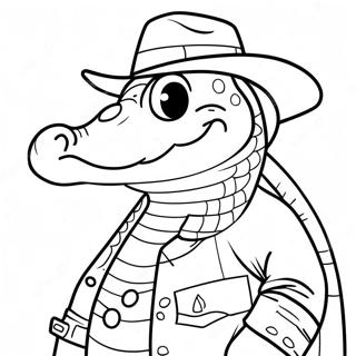 Page A Colorier Alligator De Montgomery 30358-27278