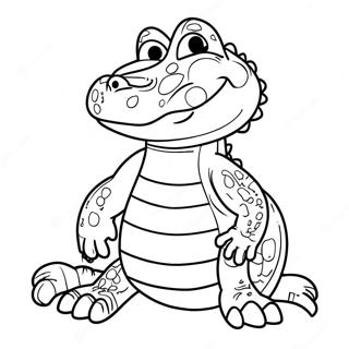 Page A Colorier Alligator De Montgomery 30358-27279