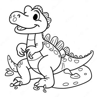 Page A Colorier Alligator De Montgomery Joueur 30359-27283