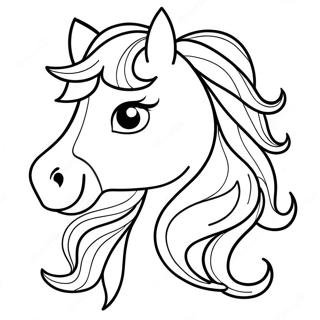 Page A Colorier De Beau Cheval 30478-27375