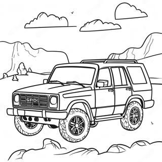 Page A Colorier De Suv 30488-27384