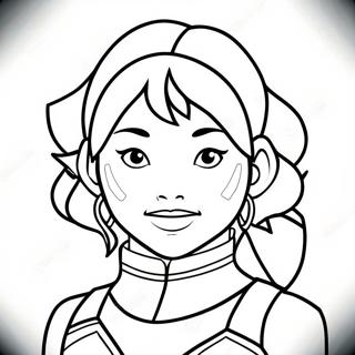 Page A Colorier Korra 30568-27447