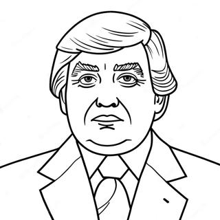 Page A Colorier Donald Trump 30578-27454