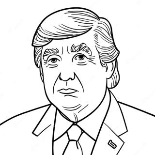 Page A Colorier Donald Trump 30578-27456