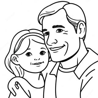 Page A Colorier Pere Et Fille 30628-27494