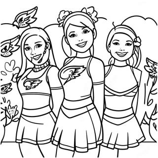 Page A Colorier Pom Pom Girls Des Arizona Cardinals 30659-27524