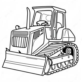 Page A Colorier Bulldozer 30758-27598