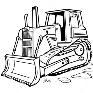 Page A Colorier Bulldozer 30758-27599