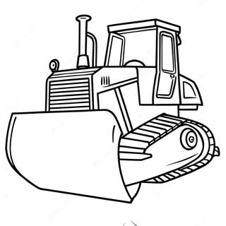 Page A Colorier Bulldozer 30758-27600