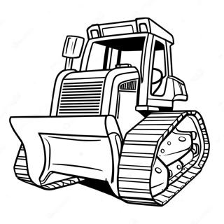 Page A Colorier Bulldozer De Chantier 30759-27602