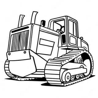 Page A Colorier Bulldozer De Chantier 30759-27603