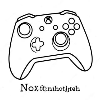 Page A Colorier De La Manette Xbox En Action 30769-27612