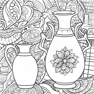 Page A Colorier De Poterie 30808-27640