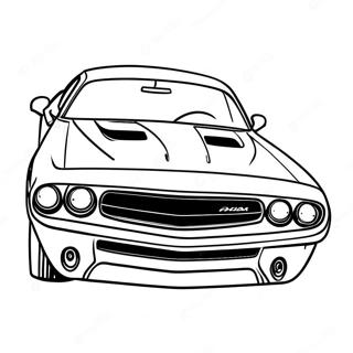 Page A Colorier De Dodge Challenger 30838-27662