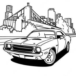 Page A Colorier De Dodge Challenger 30838-27664