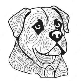 Page A Colorier Rottweiler 30948-27751