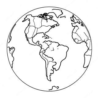 Page A Colorier Continents 30958-27758