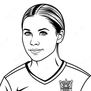 Page A Colorier Star Du Football Alex Morgan 30969-27769