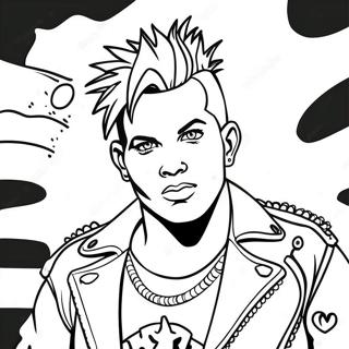 Page A Colorier Punk Rock 30988-27782