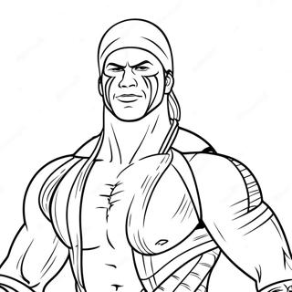 Page A Colorier Wwe 3098-2530