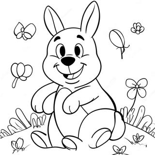 Page A Colorier Lapin De Paques Winnie Lourson 30999-27796