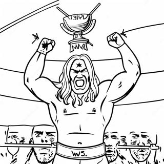 Page A Colorier Match De Championnat Wwe 3099-2535