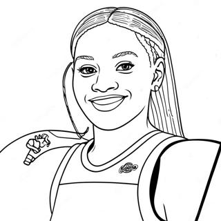 Page A Colorier Wnba 31038-27824