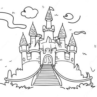 Page A Colorier Chateau De Reve 31058-27839