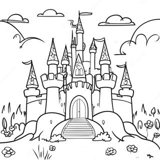 Page A Colorier Chateau De Reve 31058-27840