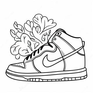 Page A Colorier Des Chaussures Nike Dunk Colorees 31099-27874