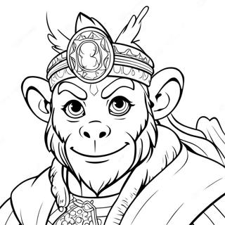 Page A Colorier Roi Des Singes 31128-27894