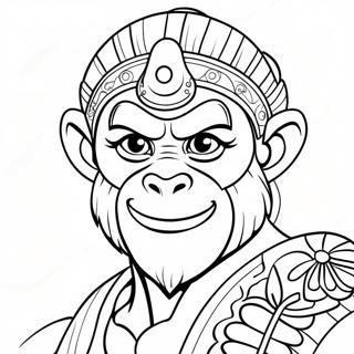 Page A Colorier Roi Des Singes 31128-27896