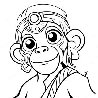 Page A Colorier Roi Des Singes Joueur 31129-27899