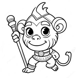 Page A Colorier Roi Des Singes Joueur 31129-27900