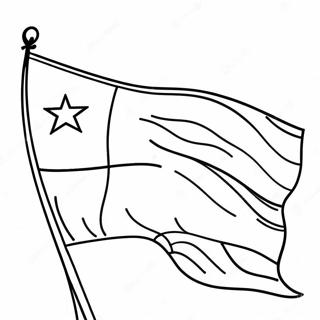 Page A Colorier Du Drapeau Du Chili 31188-27943