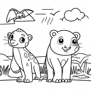 Page A Colorier Des Animaux En Danger Face Au Changement Climatique 31209-27963