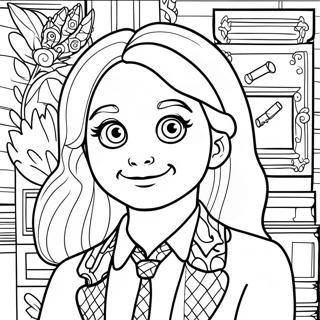 Page A Colorier De Luna Lovegood 31238-27982