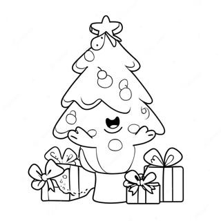 Page A Colorier Joyeux Sapin De Noel Cocomelon 31299-28036