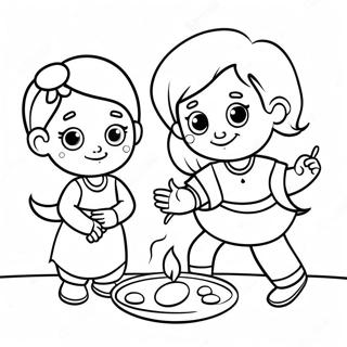 Page A Colorier Diwali Maternelle 31328-28056