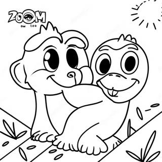 Page A Colorier De Zoboomafoo 31418-28126