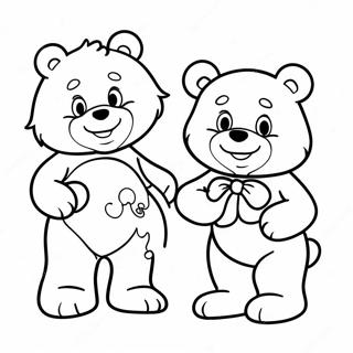 Page A Colorier Des Cousins Des Care Bears 31578-28254