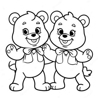 Page A Colorier Des Cousins Des Care Bears Joyeux 31579-28258