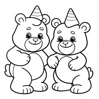 Page A Colorier Des Cousins Des Care Bears Joyeux 31579-28259