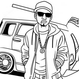 Page A Colorier Urban Street Style Gangsta 31599-28274